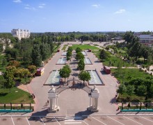 Площадь Суворова в Тирасполе