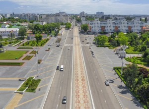 Площадь Суворова в Тирасполе