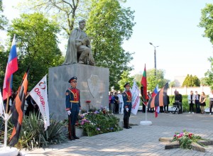 В посёлке Новотираспольск прошёл митинг приуроченный к 79-ой годовщине Победы