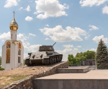 Мемориал славы в центре Тирасполя