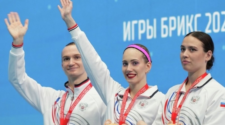 Сборная России досрочно выиграла медальный зачёт Игр БРИКС