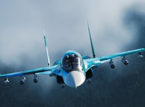 Российские летчики на Су-34 нанесли точные удары по командным пунктам ВСУ