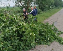 Последствия бури в Рыбницком районе: Выхватинцы борются с последствиями стихии